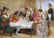 Sir John Everett Millais Isabella painting